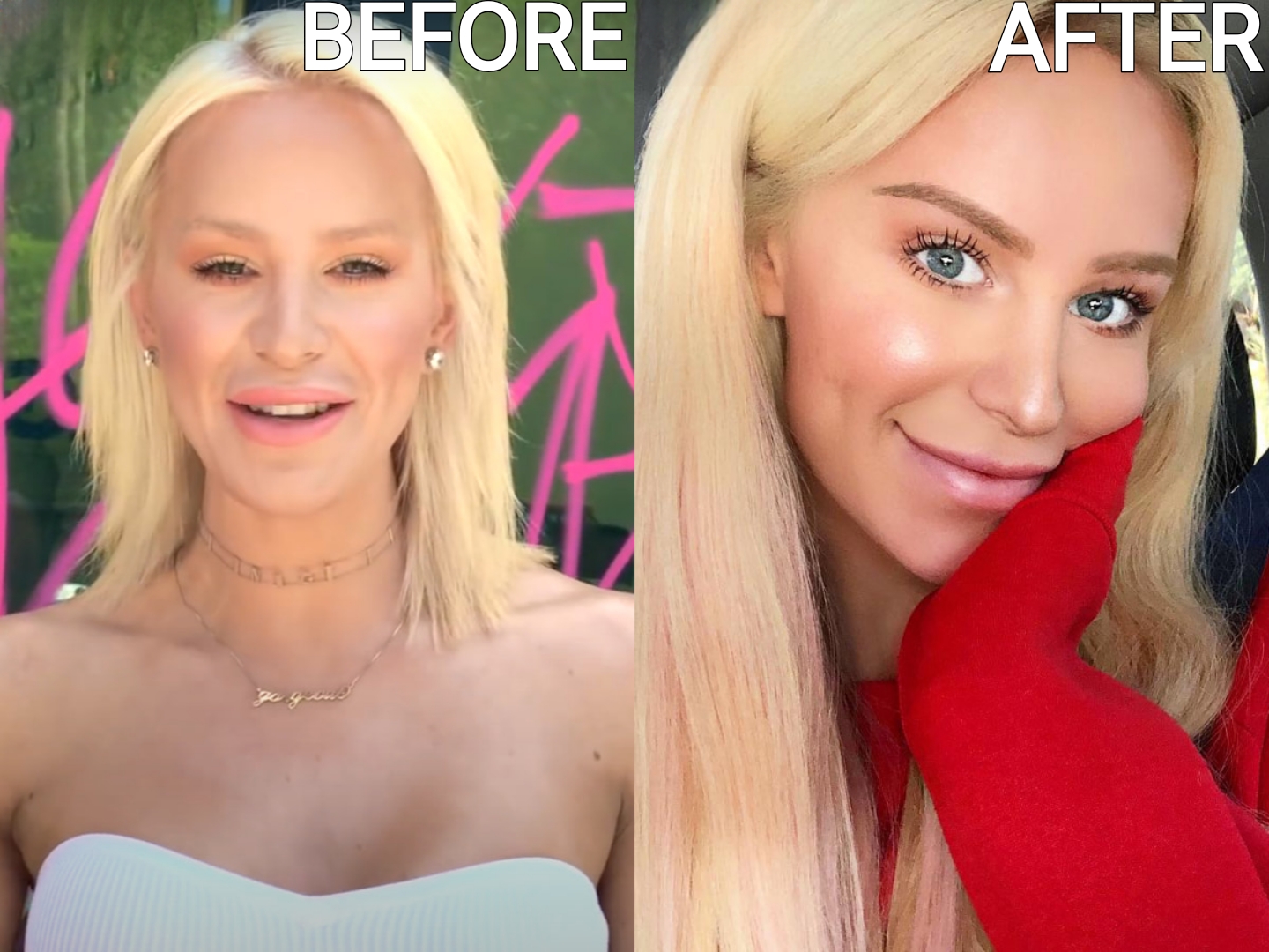 Celebrity Microblading Before And After Pictures gigi gorgeous microblading reviews