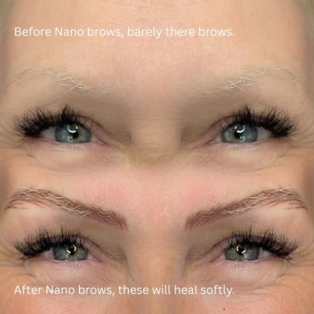 healed nano brows