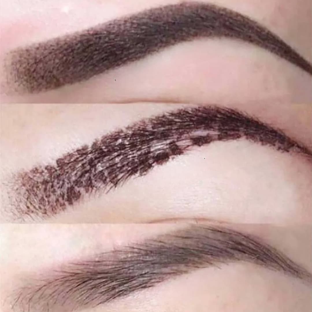 Scabby Ombre Brows Healing Stages: Day-by-Day Guide Microblading scabby ombre brows healing stages